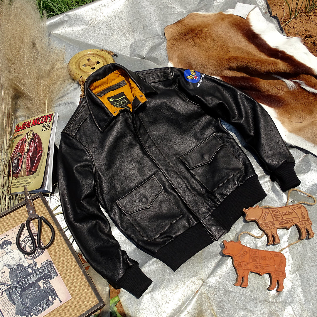 Aviator Leather Jacket