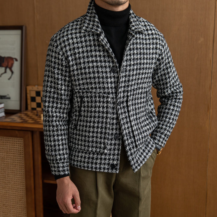 Houndstooth Slim Jacket