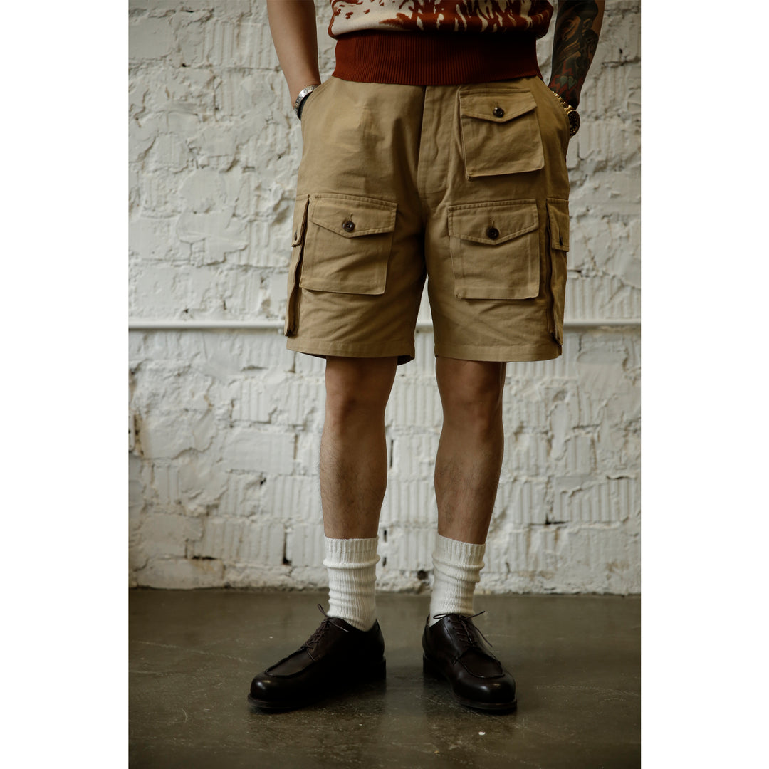 Military Multi-Pocket Shorts