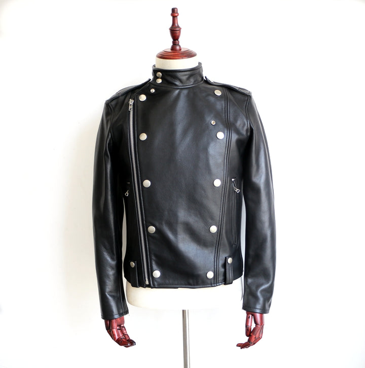 Stand Collar Motorcycle Jacket