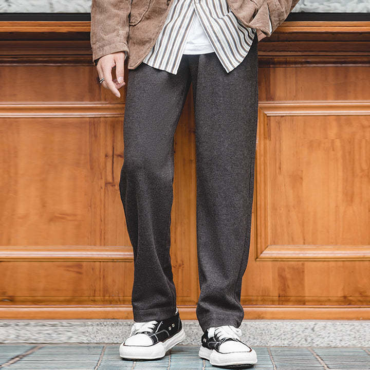 Smart Mid-Waist Trousers