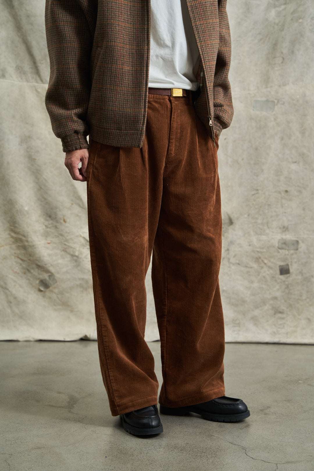 Corduroy Wide Leg Trousers