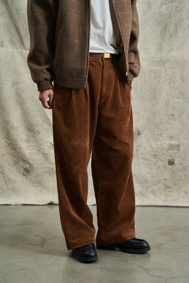 Corduroy Wide Leg Trousers