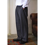 Labor Union Retro All-Match High-Waisted Wide-Leg Trousers
