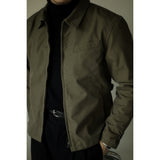 Retro Ranch Motorcycle Gentleman Zipper Short Coat Jacket