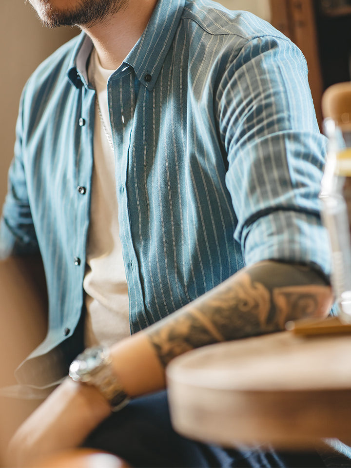 Brushed Stripe Shirt