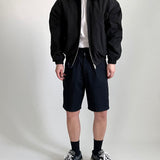 Men's Mesh-Lined Nylon Cotton Raglan Jacket