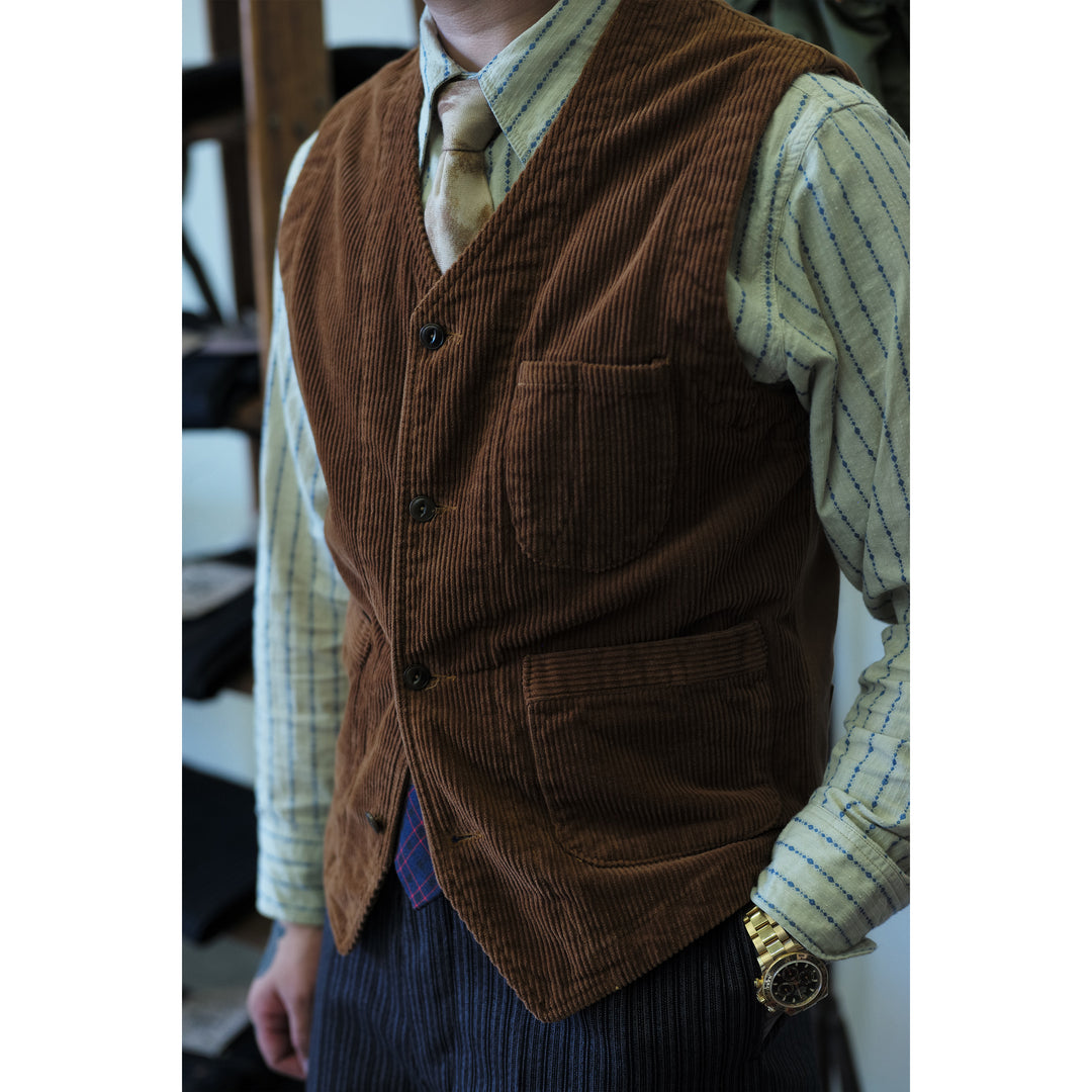 Corduroy Retro Vest