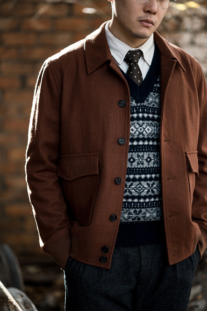 Woolen Autumn Jacket