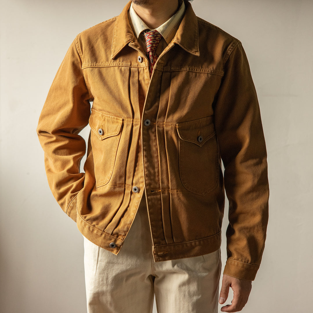 Heavy Wash Buckle Jacket