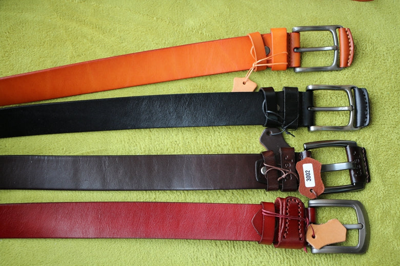 Top Layer Cowhide Belt