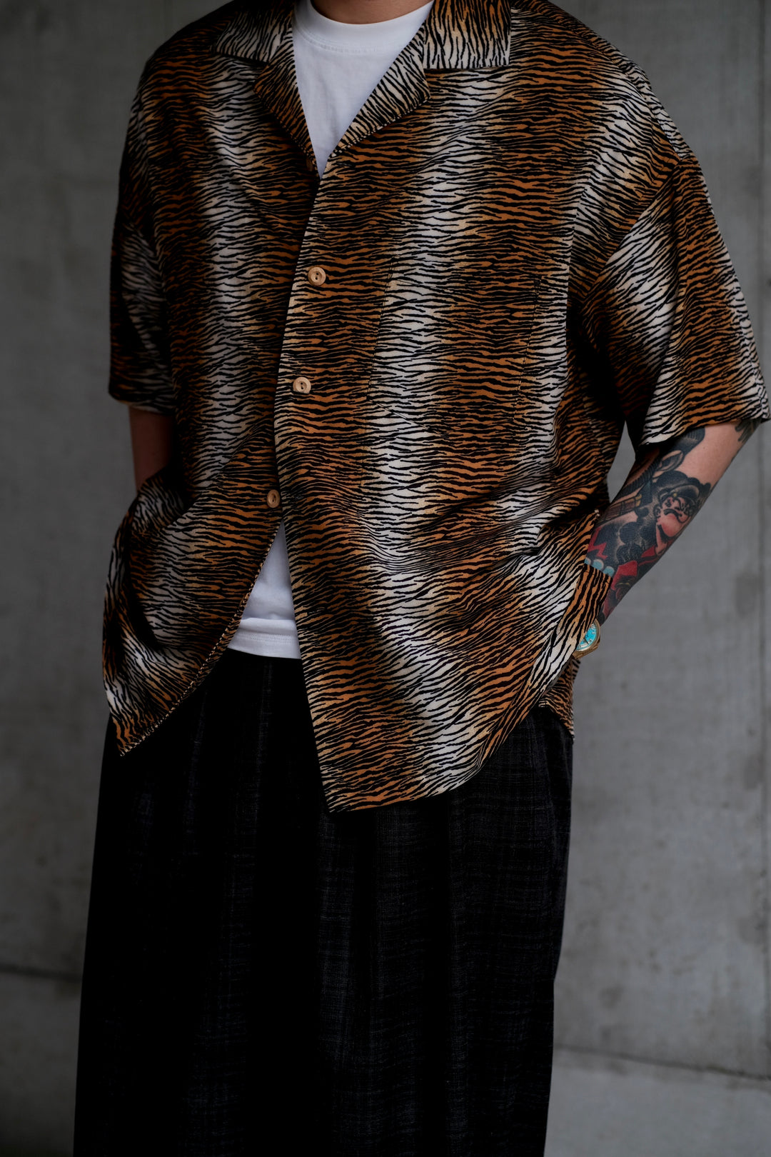 Tiger Year Tencel Shirt