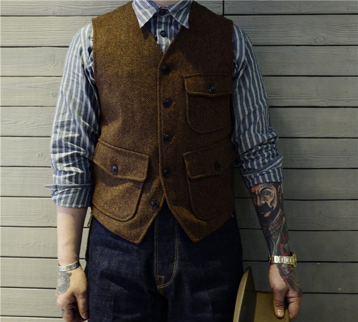 Twill Vest