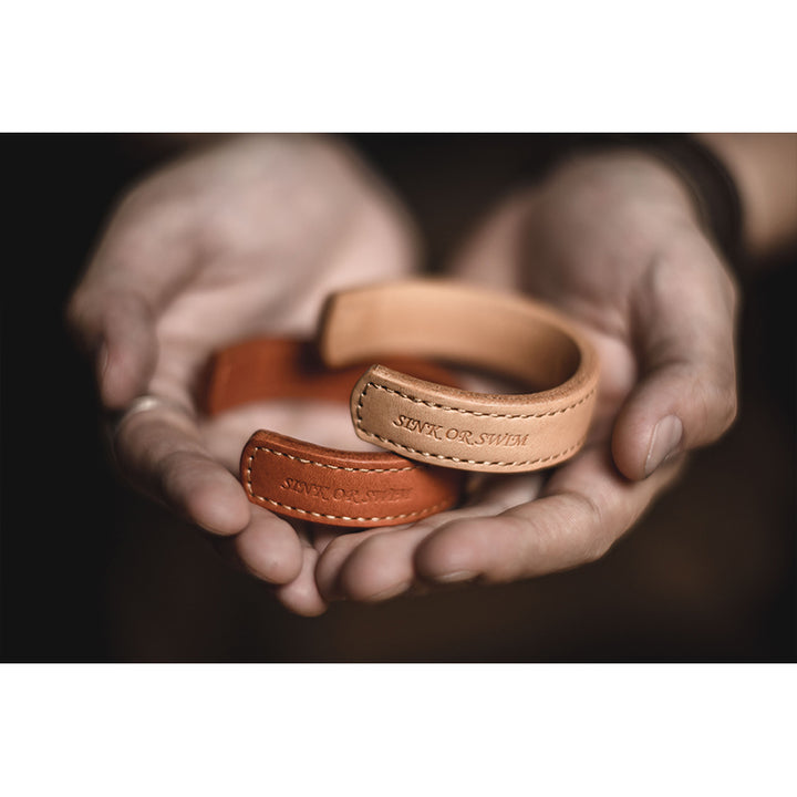 Vegetable Tanned Leather Bracelet