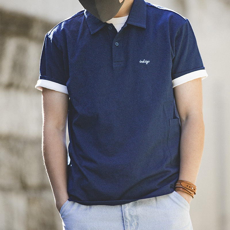 Solid Color Polo Tee