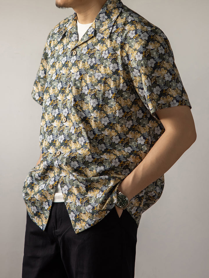 Cuban Collar Hawaiian Shirt