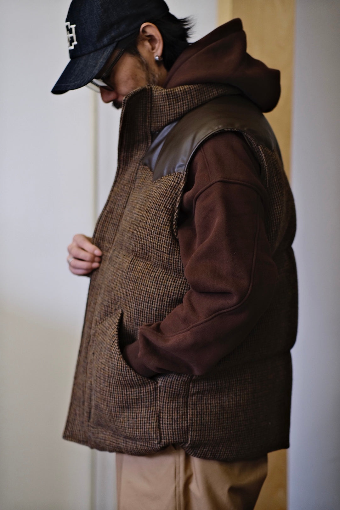 Wool Duck Down Vest