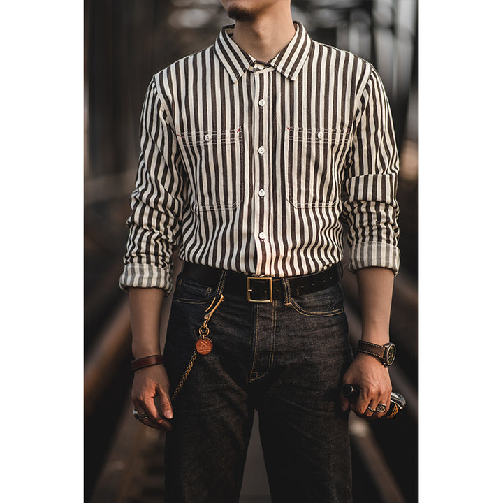 Vertical Striped Shirt