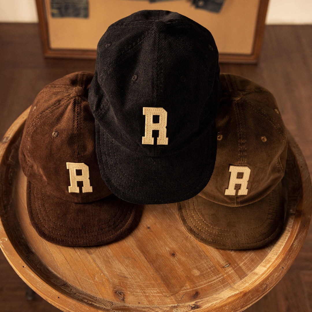 Corduroy Peaked Cap