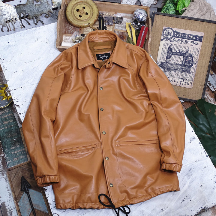 Coach Uniform Cowhide Jacket