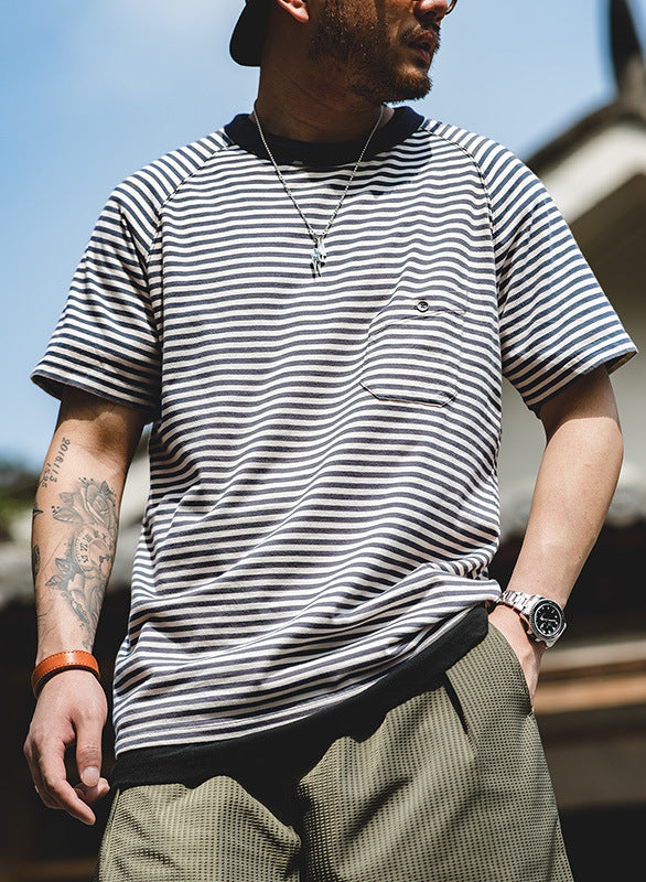 Striped Cotton Tee