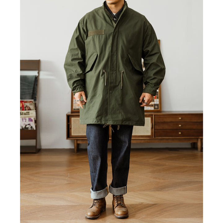 Military Windbreaker Coat