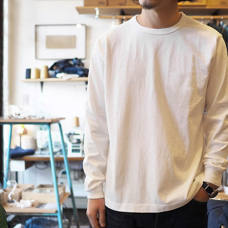 Long-Sleeved Brushed Tee