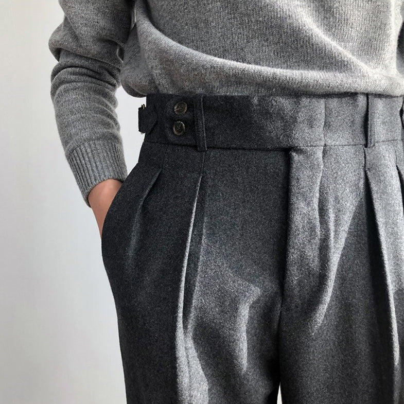 Wool Casual Trousers