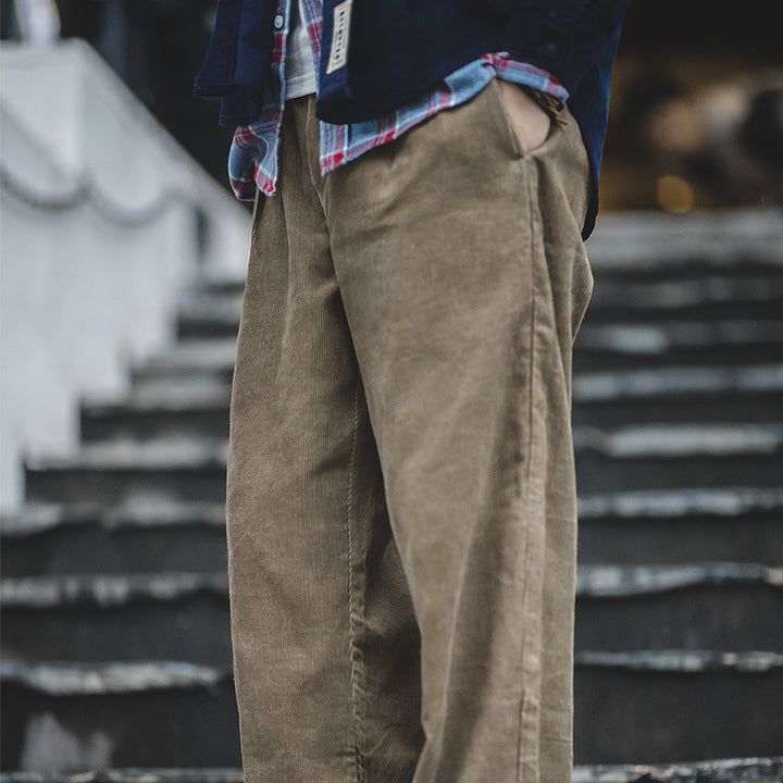 Oversize Corduroy Trousers