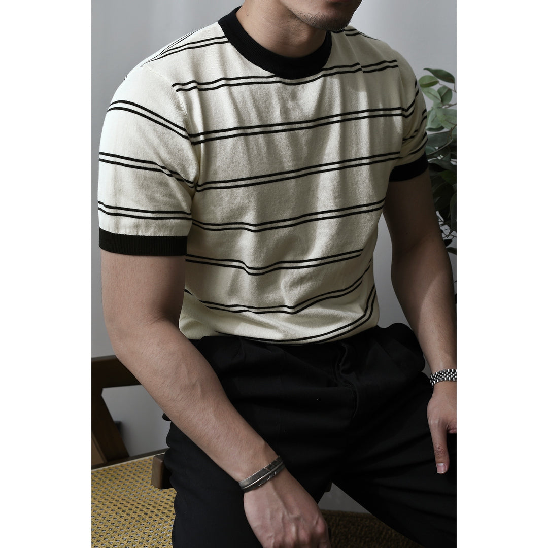 Striped Cotton Tee