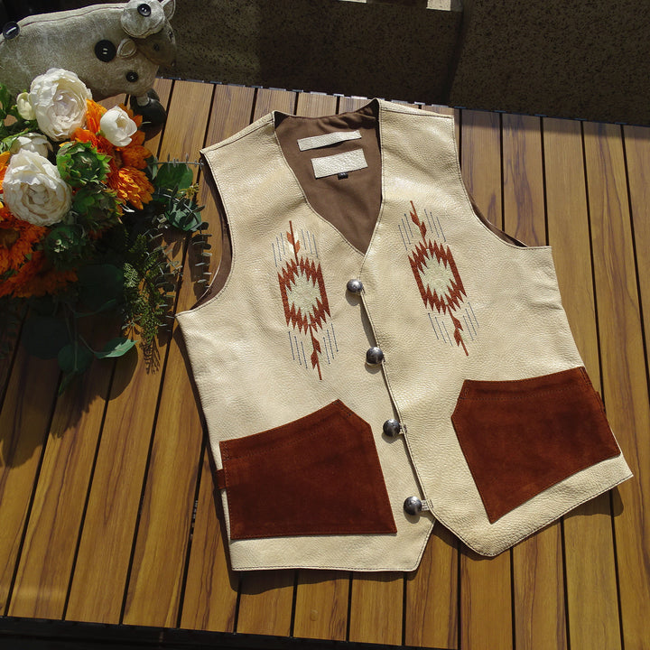 Embroidered Vest