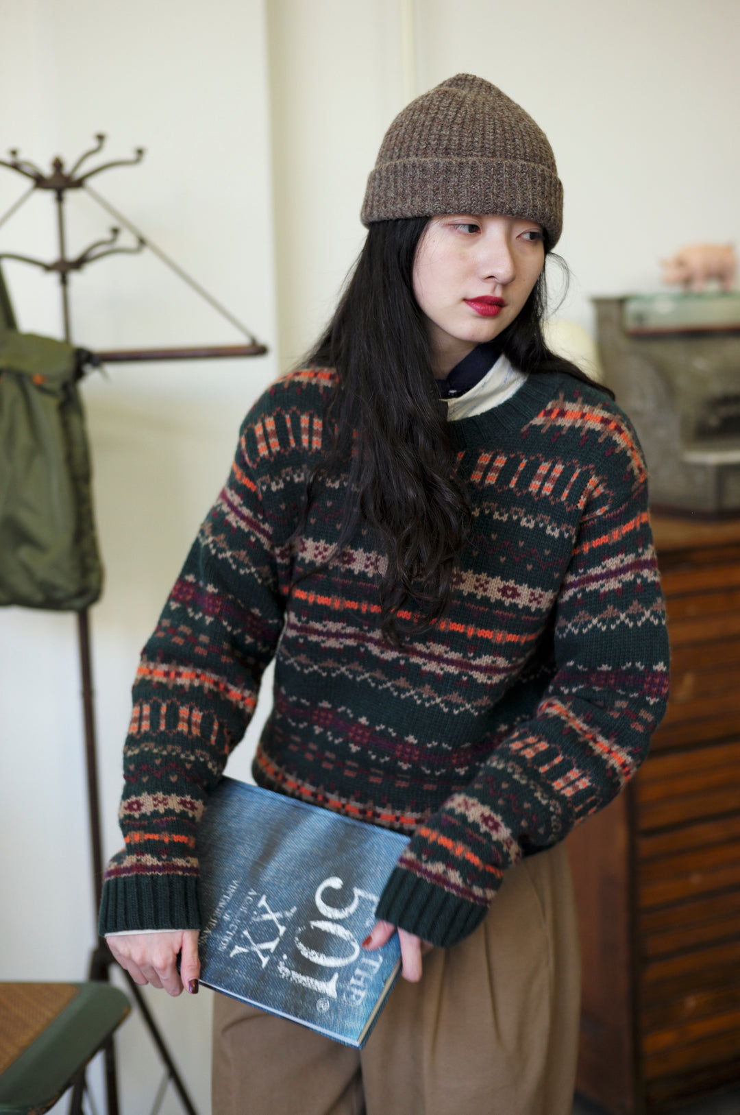 Fair Isle Wool Sweater