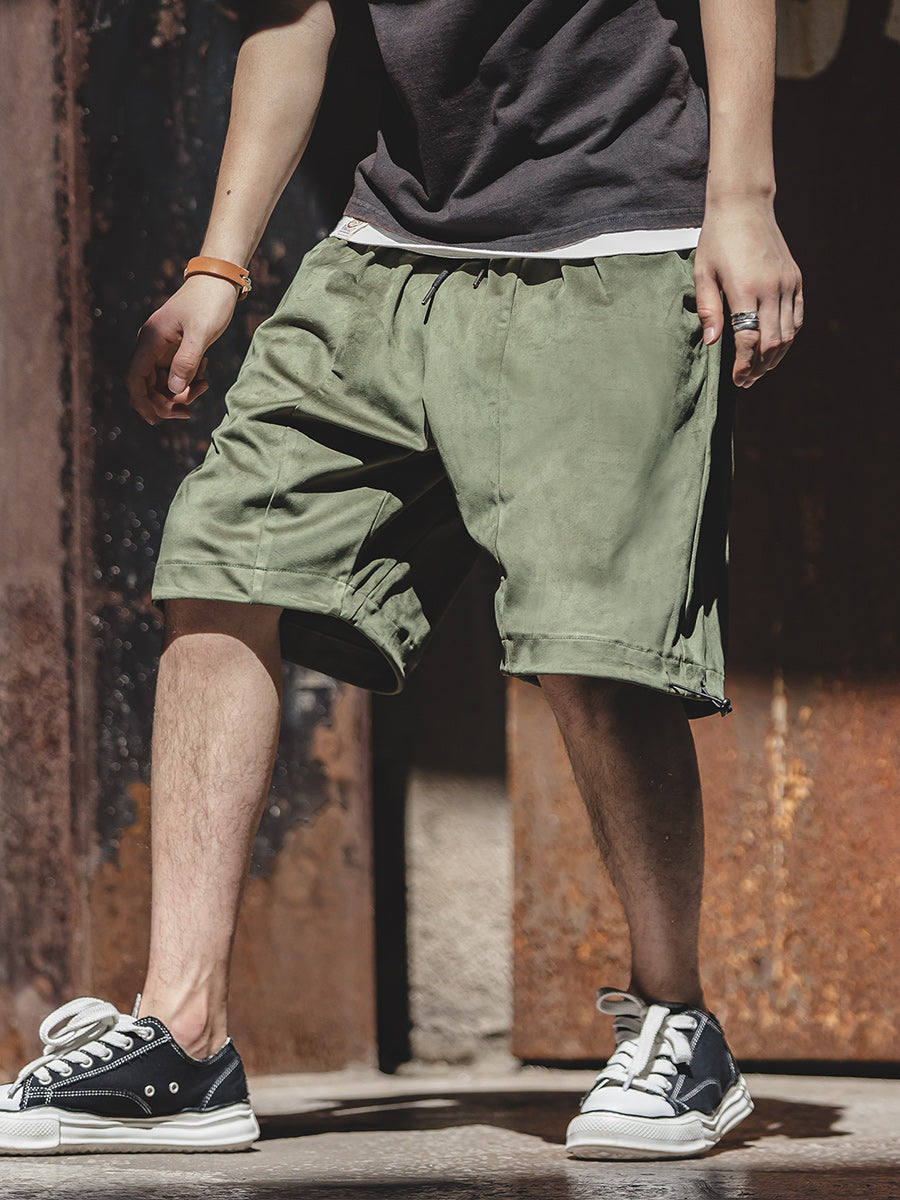 Suede Summer Shorts