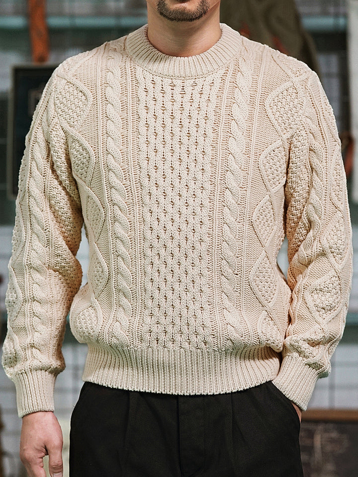 Woven Twist Sweater