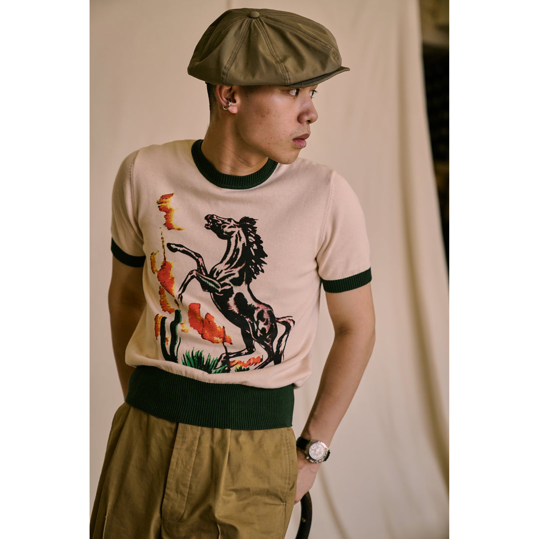 Retro Horse Print Tee