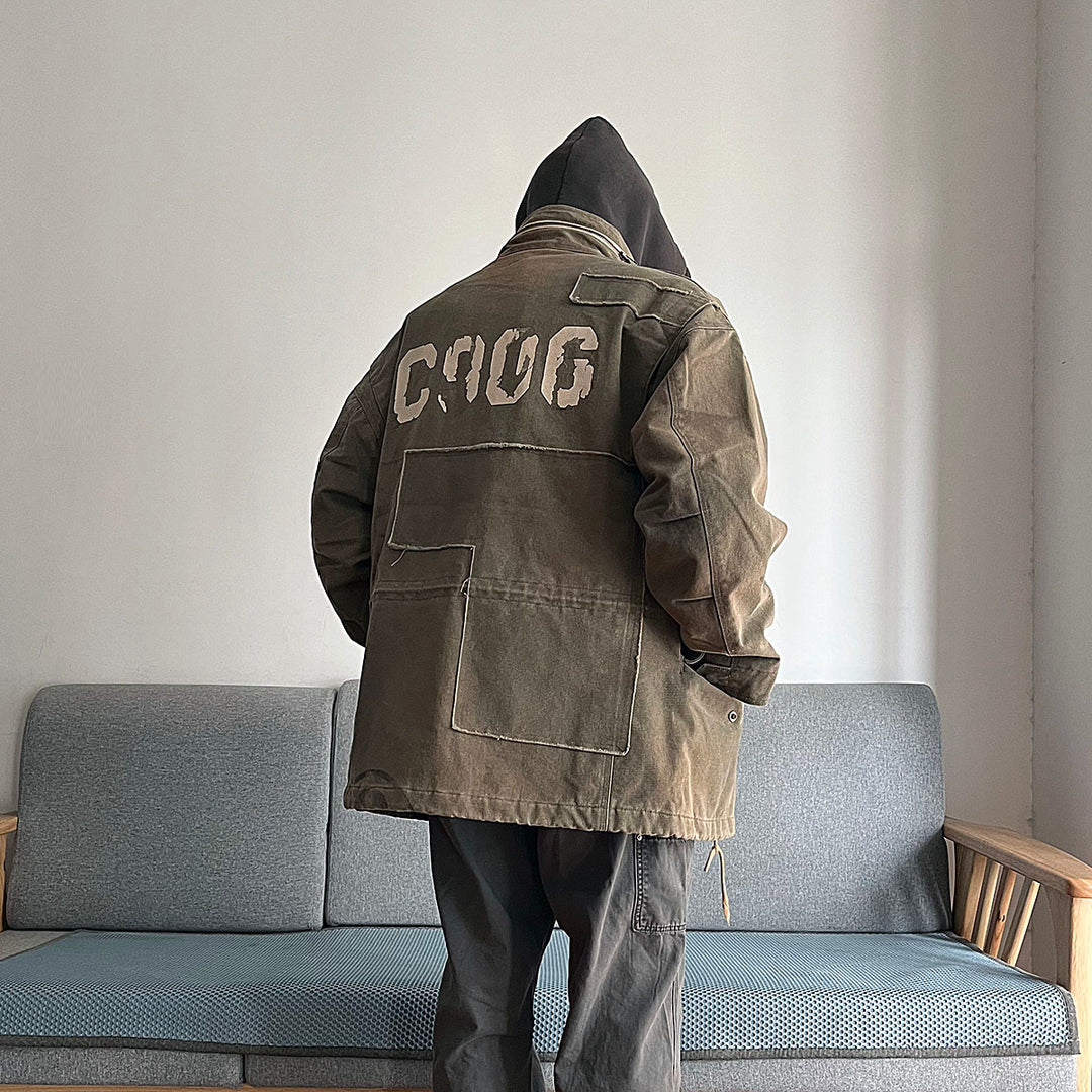 Canvas Military Jacket