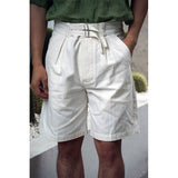High Waist Casual Bermuda Shorts