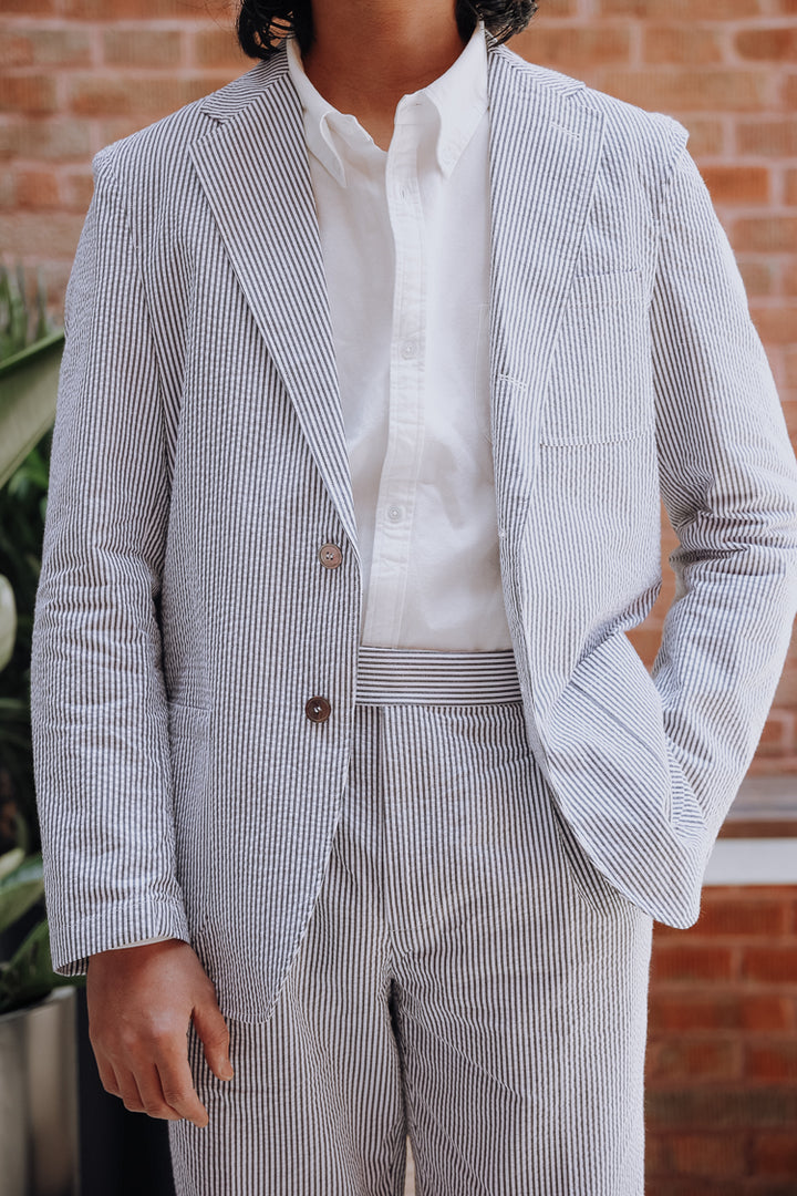 Seersucker Ivy Stripe Suit