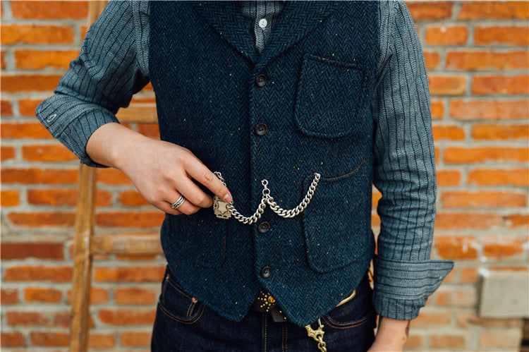 Tweed Wool Vest