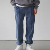 Handsome Trend Soft Plus Velvet Cotton Sports Beam Trousers