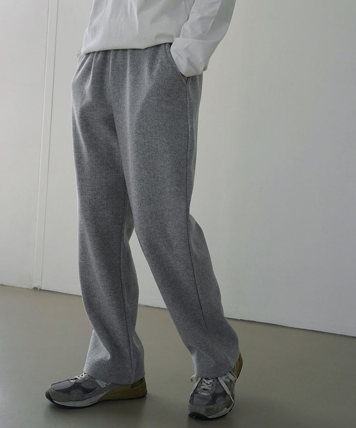 Wool Knitted Trousers