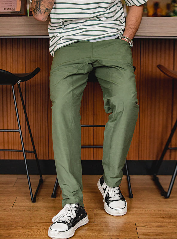 Relaxed Drawstring Trousers