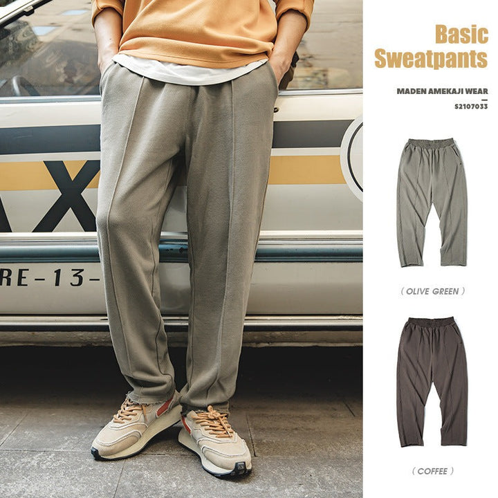 Slim Pocket Casual Pants