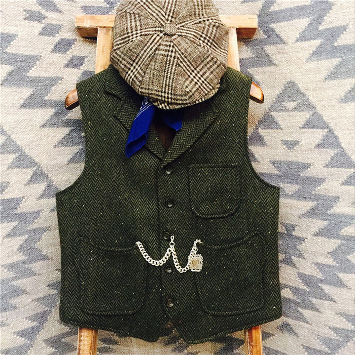 Tweed Vest