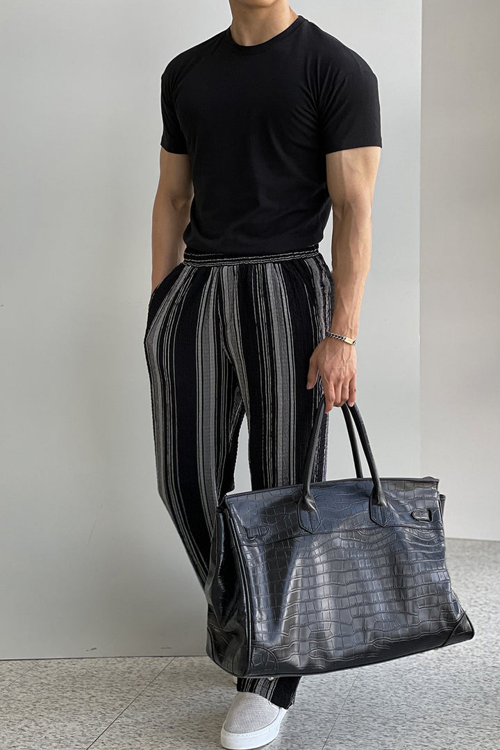 Vertical Stripe Trousers