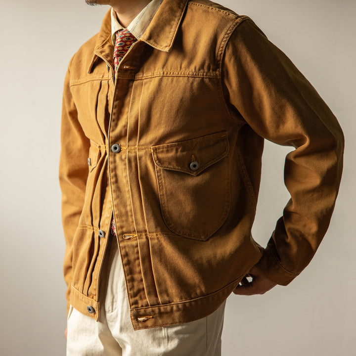 Heavy Wash Buckle Jacket