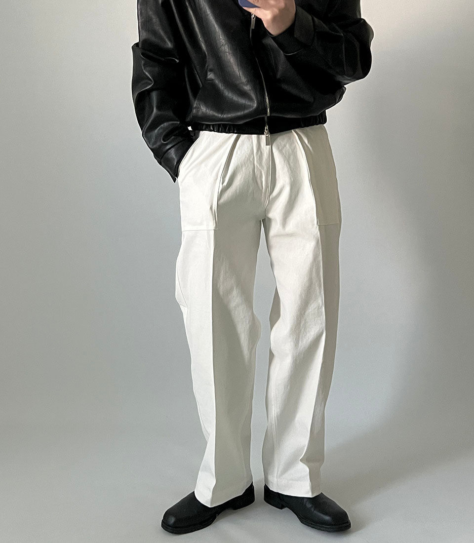 Pleated Casual Trousers