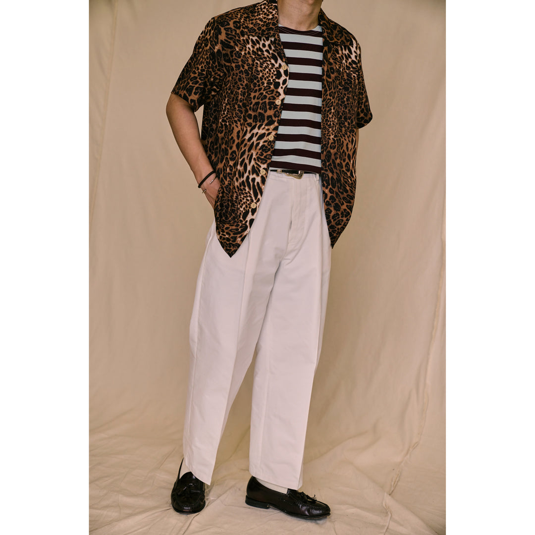 Bold Leopard Aloha Shirt