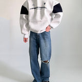 American Profile Hoodie Color-Matching Terry Cotton Sleeve