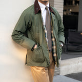 Japanese Style Slim Gentleman's Trendy Windbreaker Jacket
